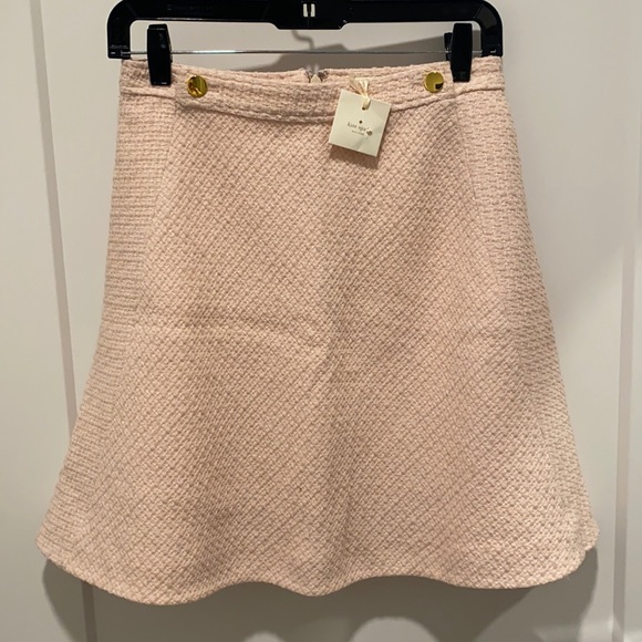 kate spade Dresses & Skirts - 💗NWT Kate Spade Pink Tweed Skirt💗